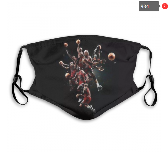 NBA Chicago Bulls #23 Dust mask with filter->nba dust mask->Sports Accessory
